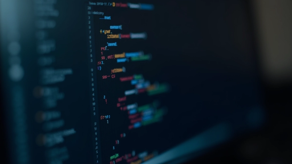 Detaillierte Code-Ansicht mit JavaScript für Cursor-Trail Implementierung, mehrere Funktionen sichtbar, Text-Editor mit Syntax-Highlighting